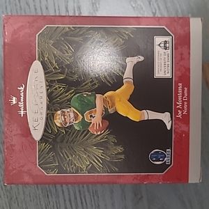 Joe Montana Keepsake Ornament 1998